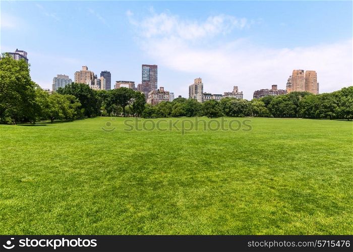 Central Park Sheep meadow Manhattan New York US