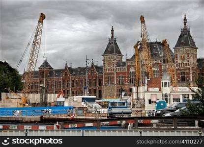 Central station, Amsterdam, Holland
