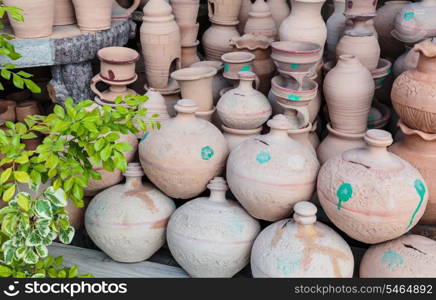 ceramic pots