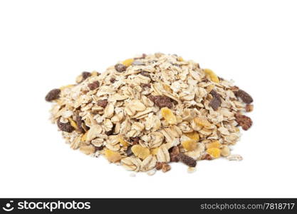 cereal heap isolated