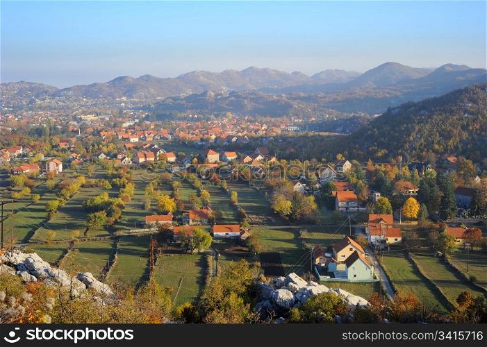Cetinje is a town and Old Royal Capital of Montenegro. It is also a historical and the secondary capital of Montenegro , with the official residence of the President of Montenegro. It had a population of 13,991 as of 2011.