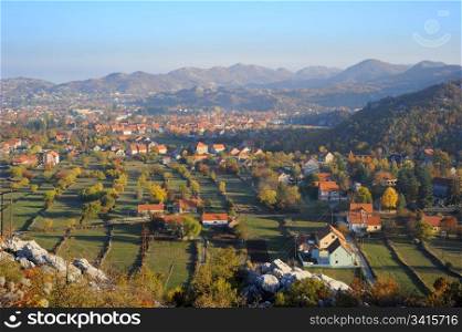 Cetinje is a town and Old Royal Capital of Montenegro. It is also a historical and the secondary capital of Montenegro , with the official residence of the President of Montenegro. It had a population of 13,991 as of 2011.