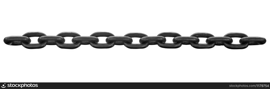 chain isolated on white background with clipping path