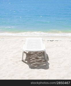 Chair on beach