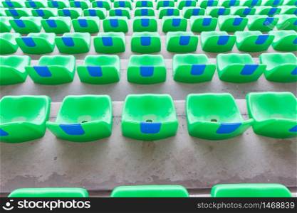 Chairs on the soccer field