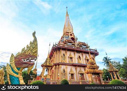 Chalong temple Phuket Thailand
