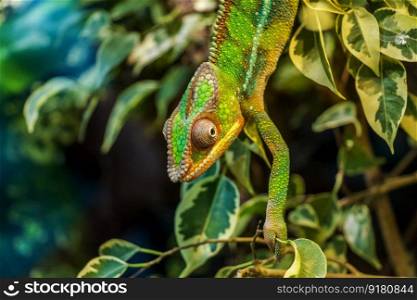 chameleon animal nature