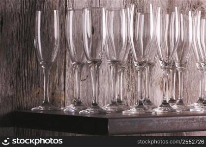Champagne glasses