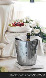 Champagne in a bucket