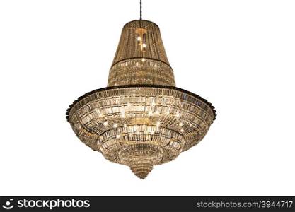 Chandelier Isolated On White Background