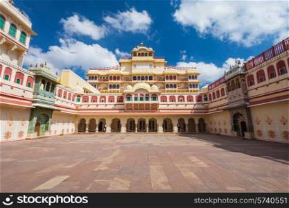 Chandra Mahal Palace (City Palace) in Jaipur, India
