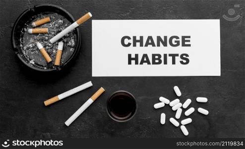 change habits message