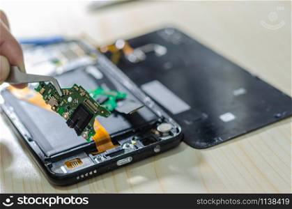 Change the mobile phone electronics circuit board