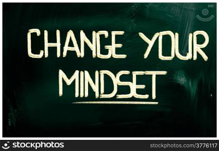Change Your Mindset Concept
