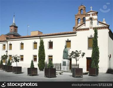 Chapel of University and Monument of Cardinal de Cisneros in Alcala de Henares, Madrid