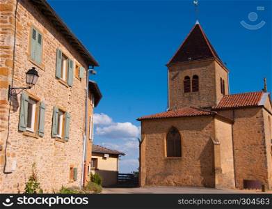 chapel saint jean des vignes,rhone,france