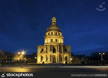 Chapel Saint Louis des Invalides, burial place of Napoleon Bonaparte, Paris, Ile-de-france, France