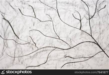 Charcoal abstract background or texture, hand drawn