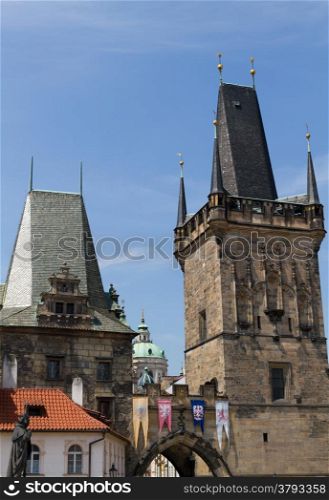 Charles Bridge and Judith Tower in Prague