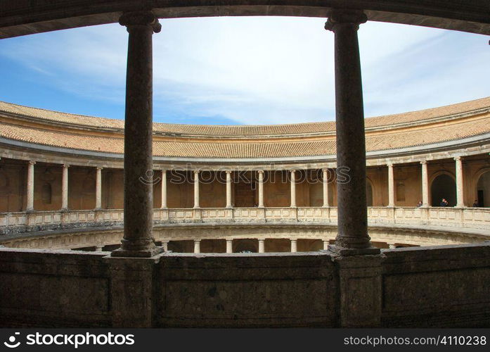 Charles V Palace in the Alhambra, Granada, Andalusia, Spain