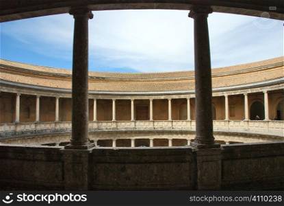 Charles V Palace in the Alhambra, Granada, Andalusia, Spain