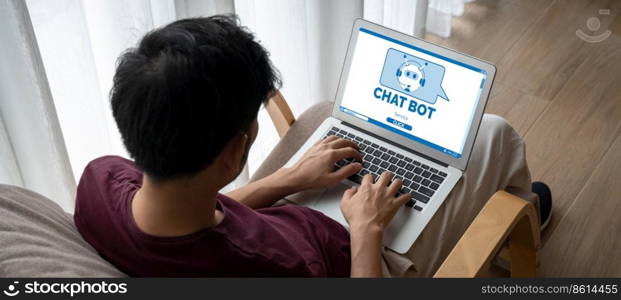 Chatbot software application for modish online business that automatically reply to customer questions. Chatbot software application for modish online business