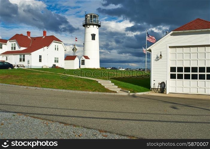 Chatham Lighthouse at Cape Cod, Massachusetts.