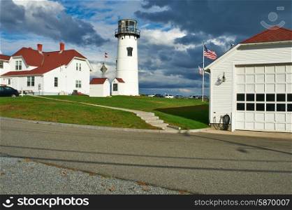 Chatham Lighthouse at Cape Cod, Massachusetts.