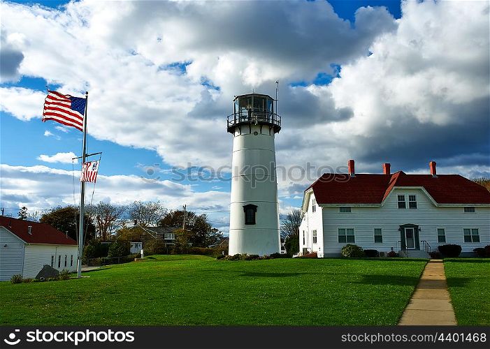 Chatham Lighthouse, built in 1808, Cape Cod, Massachusetts