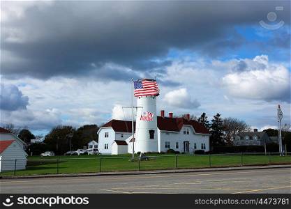 Chatham Lighthouse, built in 1808, Cape Cod, Massachusetts