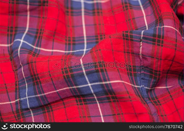 checkered background color of an old shirt