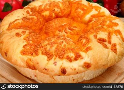 Cheddar Cheese Roll Bread