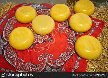 cheese in a store at Amsterdam, Netherlands