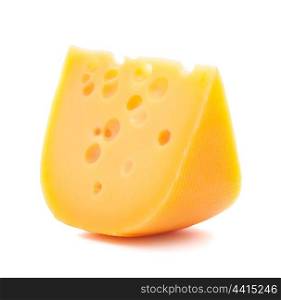 Cheese isolated on white background cutout