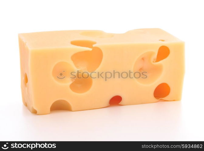 cheese isolated on white background cutout