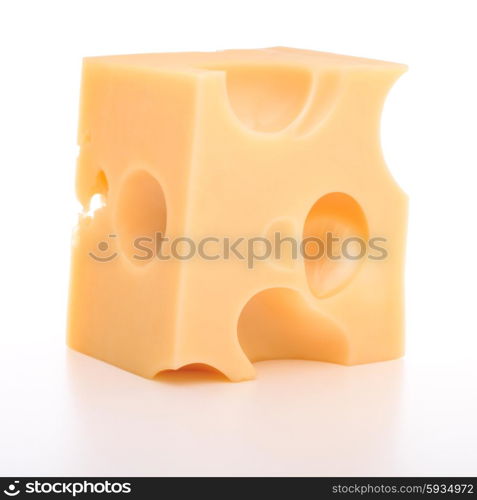 cheese isolated on white background cutout