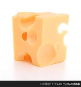 cheese isolated on white background cutout