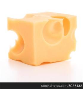 cheese isolated on white background cutout