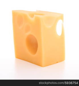 cheese isolated on white background cutout