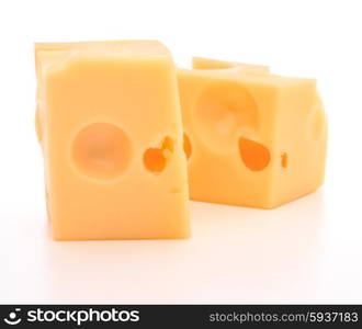 cheese isolated on white background cutout