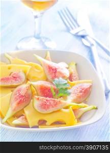 cheese with figs