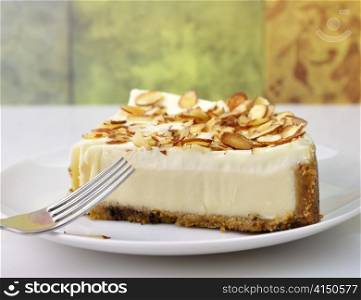 cheesecake slices on a plate
