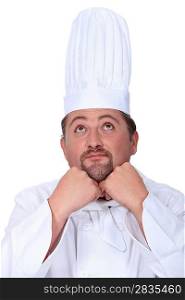 Chef daydreaming