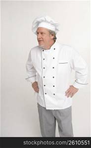 Chef, hands on hips