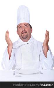 chef thanking God