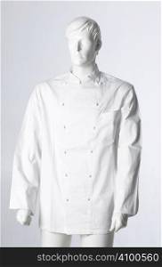 Chef wear isolated on gray background