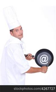Chef with an @ sign