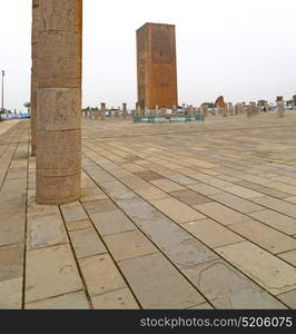 chellah in morocco africa the old roman deteriorated monument and site