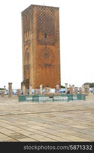 chellah in morocco africa the old roman deteriorated monument and site&#xA;