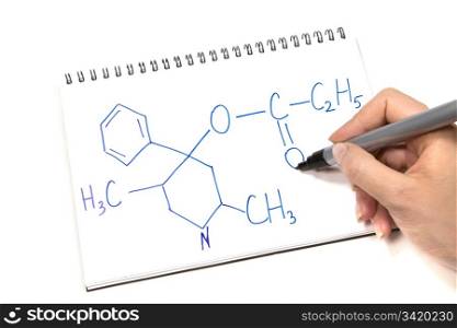 Chemistry Formula writing in Notepad